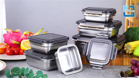 steel airtight lunch box|air tight lunch containers.